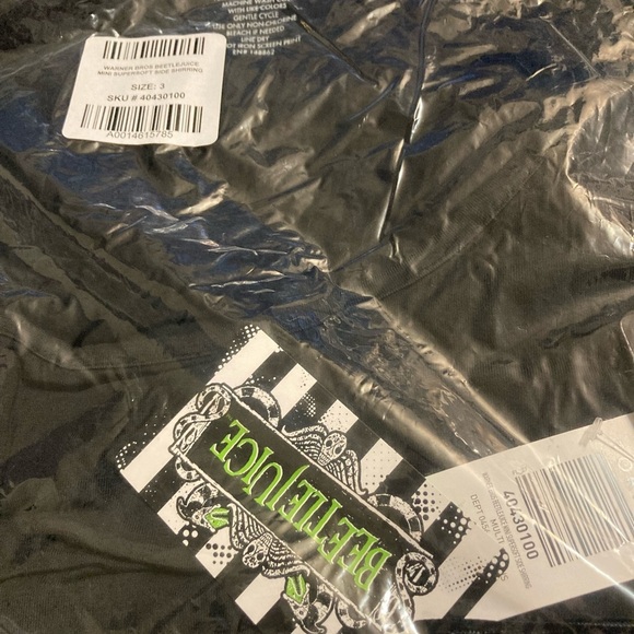 Retired! Beetlejuice mini super soft side shirring dress - Picture 6 of 7